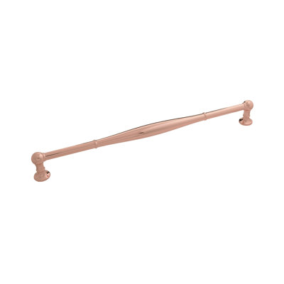 Fuller Collection Handle Pull - 12" Center to Center Cabinet Pull Polished Copper - Traditional Hardware for Drawers & Cabinets 