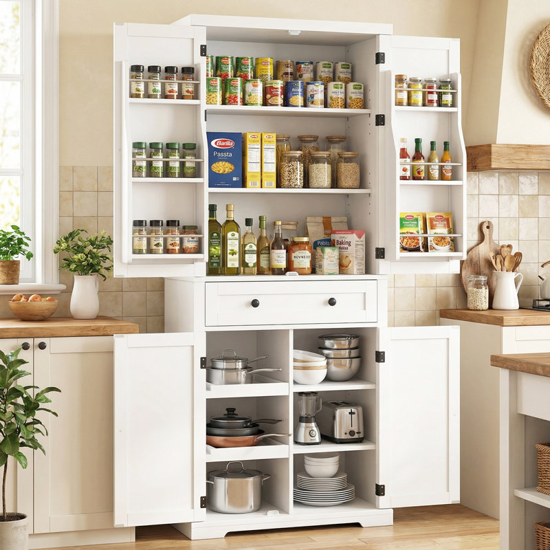 184cm Kitchen Pantry