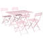 Rectangular 5 - Piece 4 - Person Outdoor Table Set-362817310