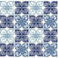 Tiled Florals 33' L x 20.5" W Wallpaper Roll-80058339