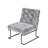 Klara 29.33" Wide Tufted Velvet Slipper Chair with Metal Sled Base-274371267-274371264