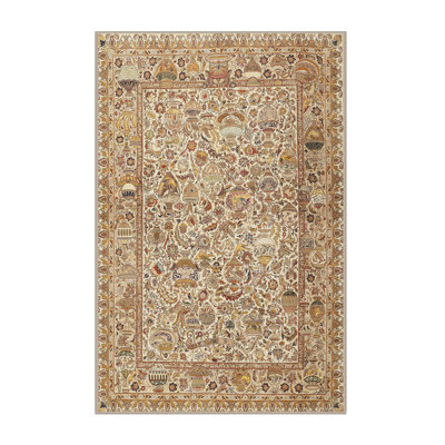 Tapis 100% traditionnel lavable à la machine 3670