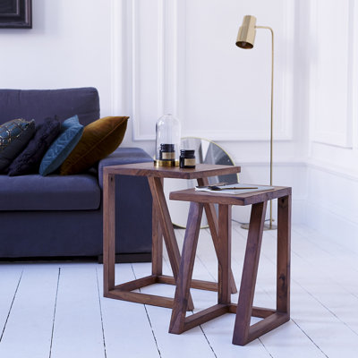 Gaspard 2 Piece Nest of Tables
