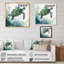 Tortue aquarelle nageant II - reproduction sur toile-1958842622-1958844162