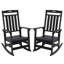 Chaise berçante d'extérieur HDPE-2063856459
