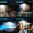 1.8-Watt LED Solar Power Flood Light with Motion Sensor