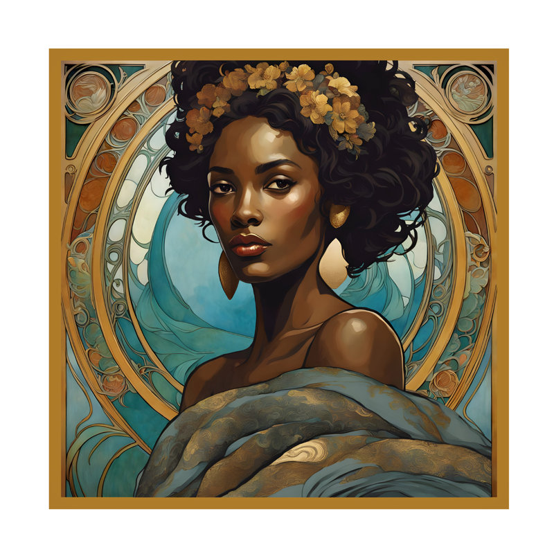 Œuvre sur toile, Bolina Tina Lavoie, H 35 po x l 35 po