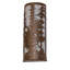 2 - Light Flush Mounted Sconce