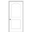 Porte standard lambrissée en bois manufacturé-24695057-124392168-24695061