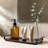 Gingko Collection Vanity Tray Elegant Bathroom Organizer with Marble Look