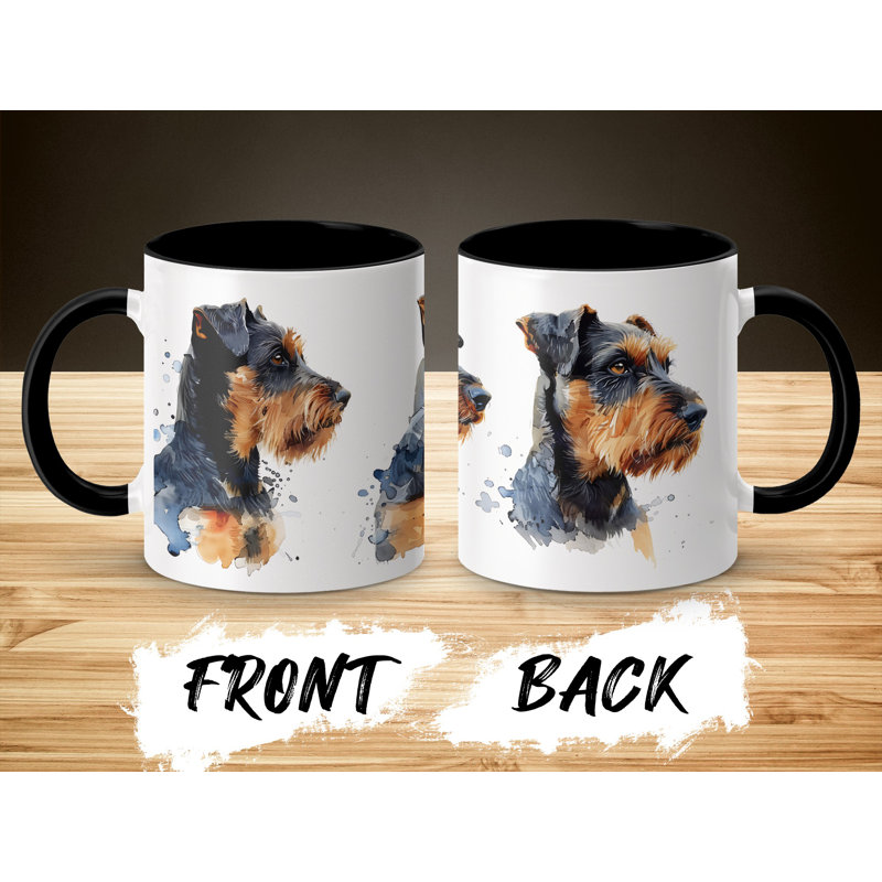 Ceramic Coffee Mug, Black, 2