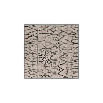 Machine Washable Gray Area Rug