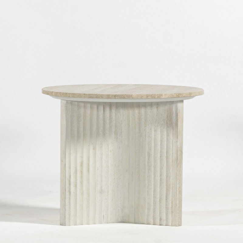 Table basse Candelario, H 19,68 po x l 15,75 po x P 15,75 po