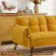 Canapé-lit convertible de 75 po, canapé futon inclinable, petit canapé-lit pliant pour salon, bureau, appartement-967458549