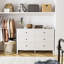 Commode double en bois à 6 tiroirs 47 po Cydny-1366871073