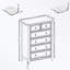 Commode 6 tiroirs Modern, commode 6 tiroirs, commode-1406885985