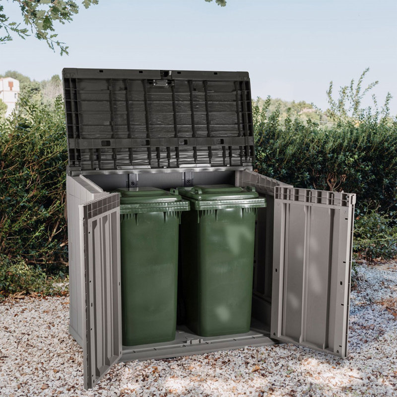 Armoire de rangement 5 pi x 3 pi Toomax Stora Way, 5 pi x 3 pi, Anthracite / gris taupe