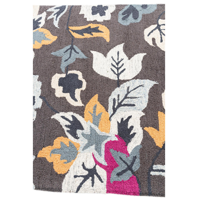 Tapis gris foncé Johansson