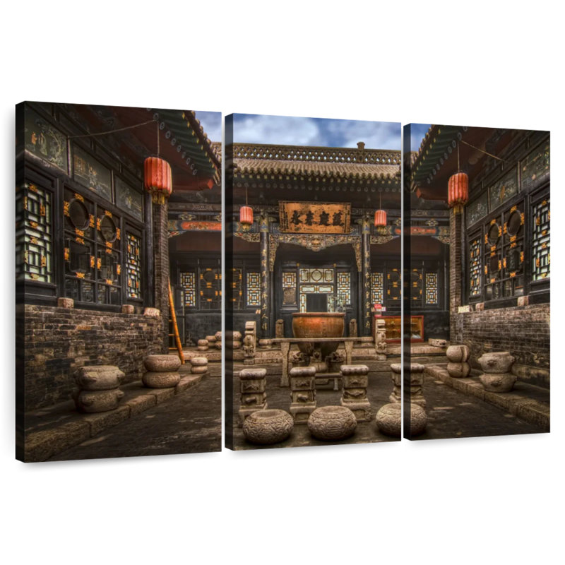 Lilie Ancient Pingyao Castle, 24" H x 38" W