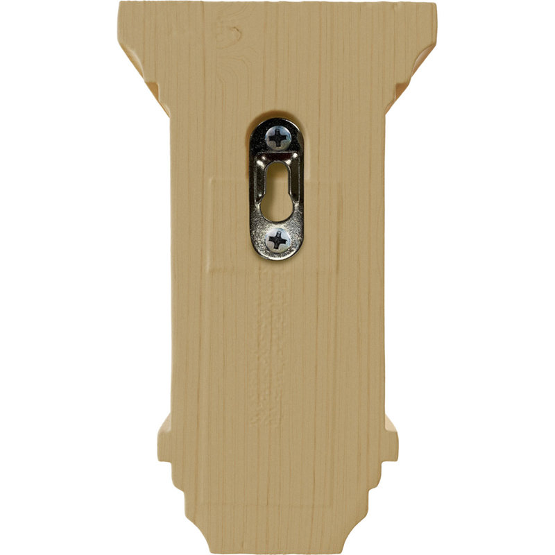 Mini Jefferson Alder Wood Corbel 3.5" x 3.75" x 6"