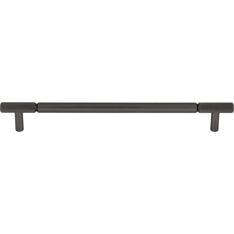 Prestwick Bar Pull, 8 13/16" Center To Center, Ash Gray