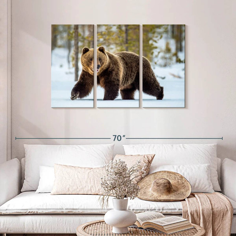 Grizzly Brampt adulte, H 28 po x l 45 po
