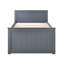 Lit plateforme simple avec lit gigogne et tiroirs (entièrement en ardoise)-804234883