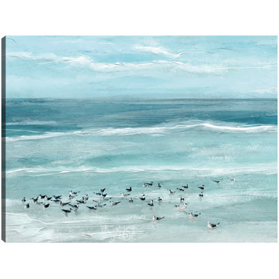 Sea Birds by Studio Arts Canvas Art Print
