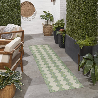 Tapis intérieur / extérieur rectangulaire Positano