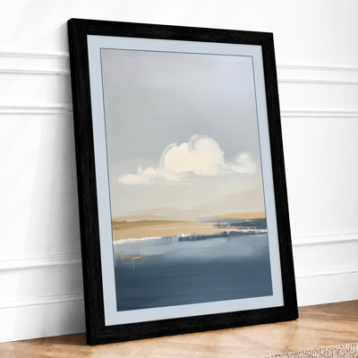 Quiet Dawn Coastal - Framed Print