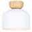 Raela 9 In. 1-Light 60-Watt Contemporary Matte White Flush Mount With Matte White Metal Shade Shade