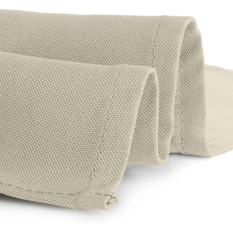 Alyea Dining Linens, 30" W x 42" L, Ivory