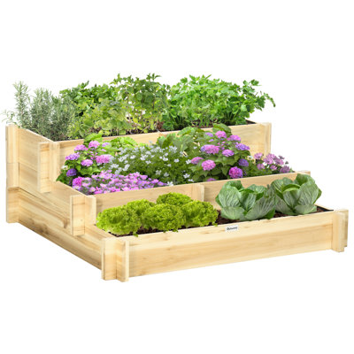 Outdoor Raised Garden Bed