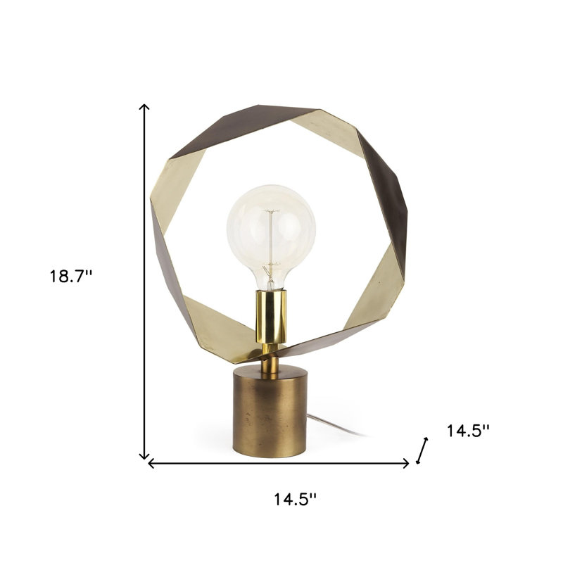 Metal Novelty Lamp
