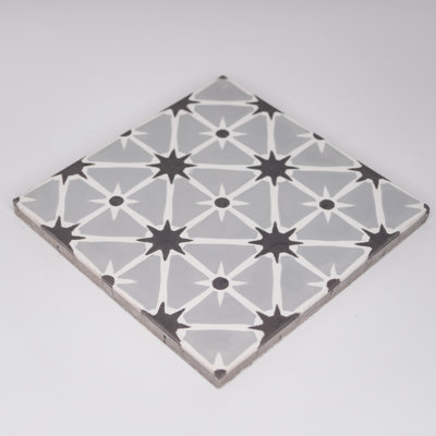 Venice 8" x 8" Cement Patterned Wall & Floor Tile