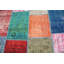 Tapis turcs, tapis 5 pi x 6,3 pi, tapis neutre, tapis géométrique, tapis bohème, tapis rouge, tapis rétro