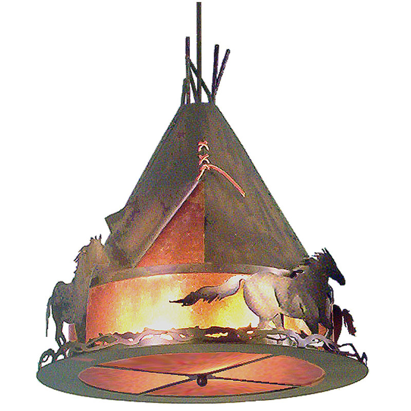 Rustic Lodge 4 - Light Pendant