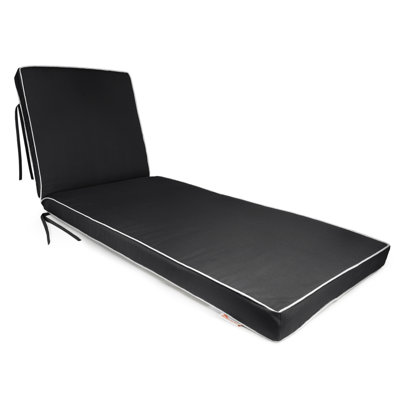 Sunbrella Outdoor 3'' Chaise Lounge Seat / Back Cushion