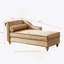 Chaise longue moderne avec revêtement en velours-1620668014