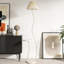 Lampe sur pied plissée Modern Modern
