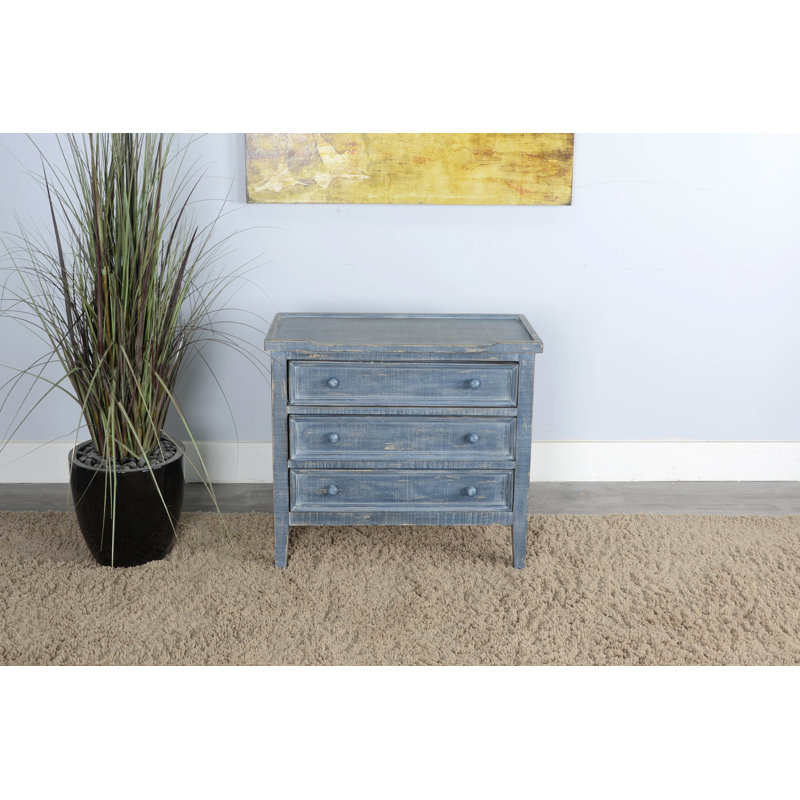 Commode latérale Ariel, Bleu océan