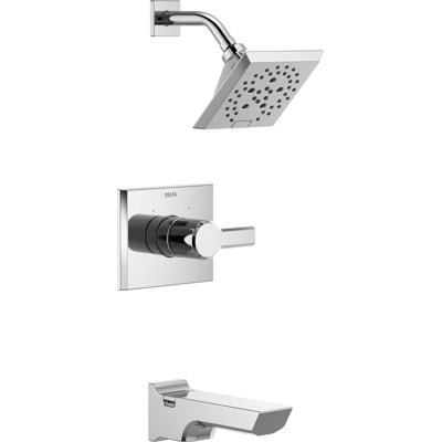 Pivotal® Tub and Shower Faucet with H2Okinetic® Technology