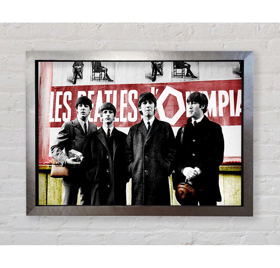 Die Beatles in Liverpool - Einzelne Bilderrahmen Kunstdrucke