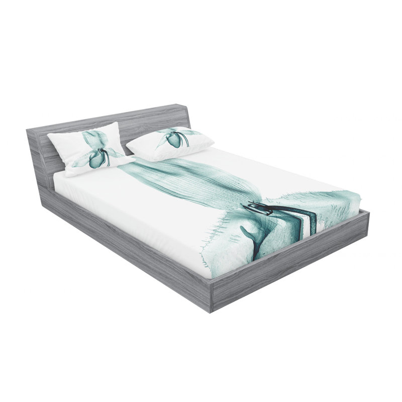 Microfiber Sheet Set, Full Sheet Set with Fitted Sheet