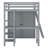 Hedieh Full Size Loft Bed with Wardrobe-553751615