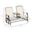 Banc oscillant d'extérieur avec table centrale Outsunny-2098703912
