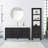 Moana Solid Wood Linen Cabinet-1546413247