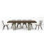 Torian Oak Solid Wood Top Dining Table-47332945