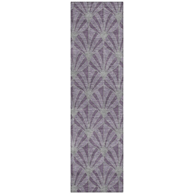 Machine Washable Indoor/Outdoor Lipman ACN2426 Mid-Century Modern Rug