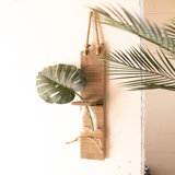 Gopi Wood Wall Planter